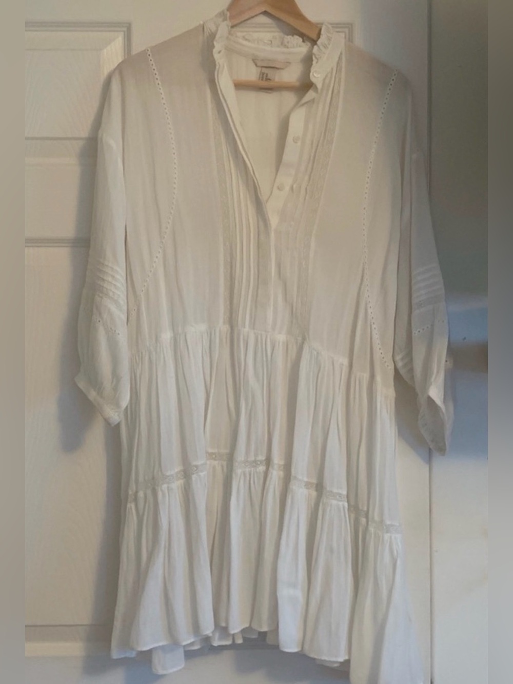 Women's White H&M Boho Dress